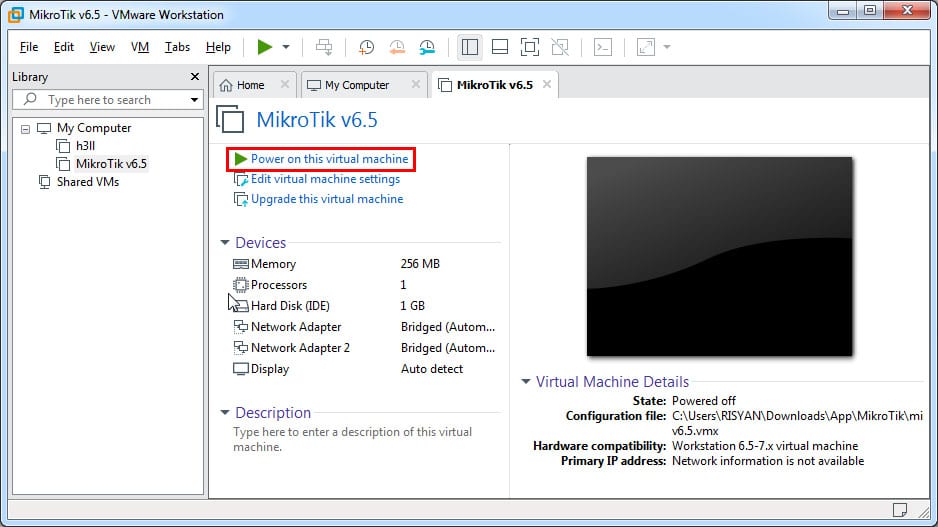 Menghubungkan MikroTik Dengan Winbox