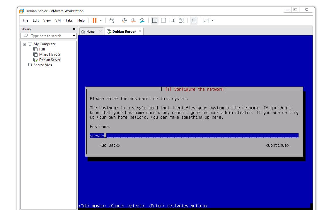 Cara Install Debian Menggunakan VMware 18