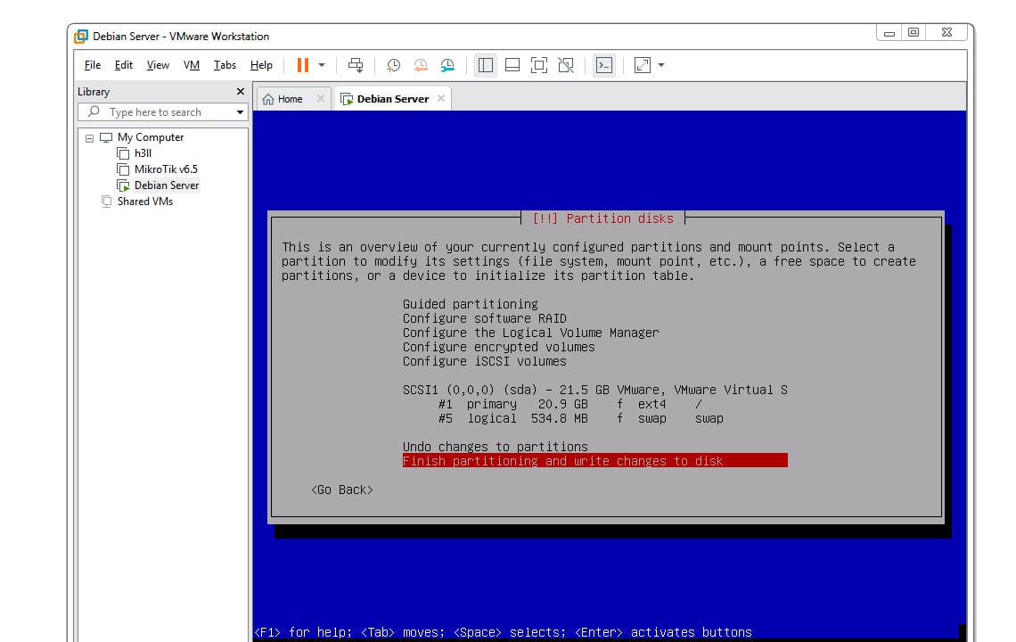 Cara Install Debian Menggunakan VMware 30