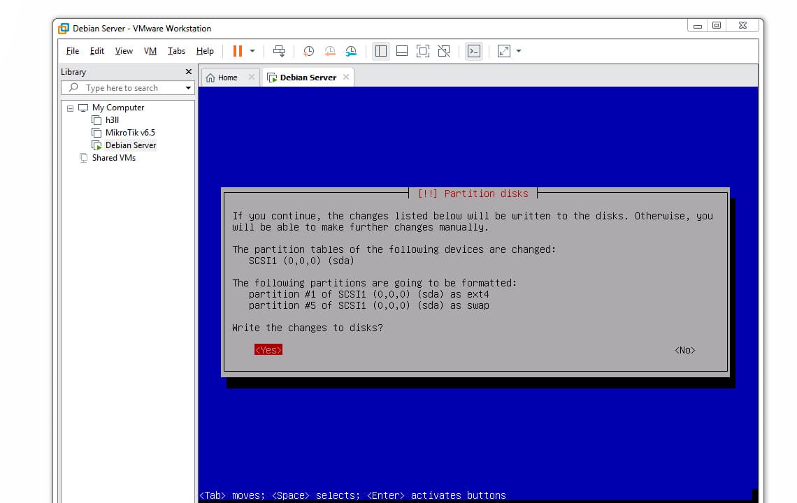 Cara Install Debian Menggunakan VMware 31