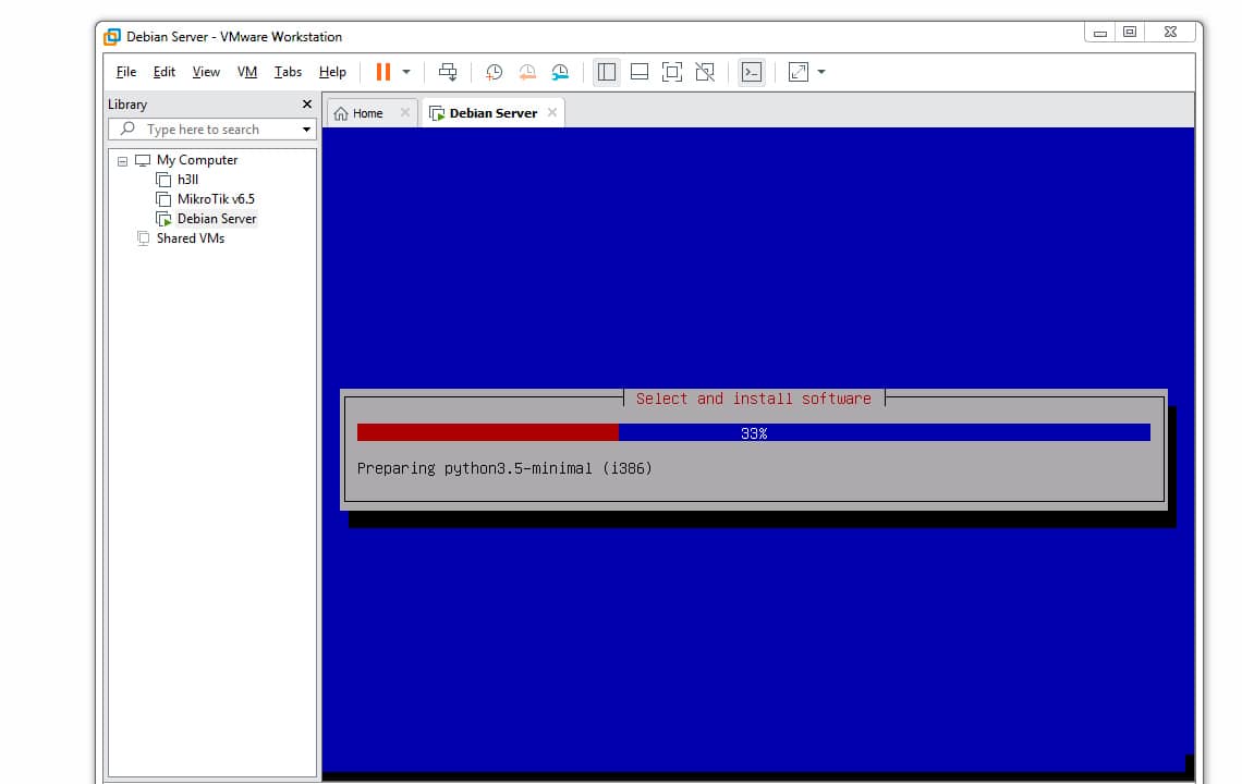 Cara Install Debian Menggunakan VMware 37