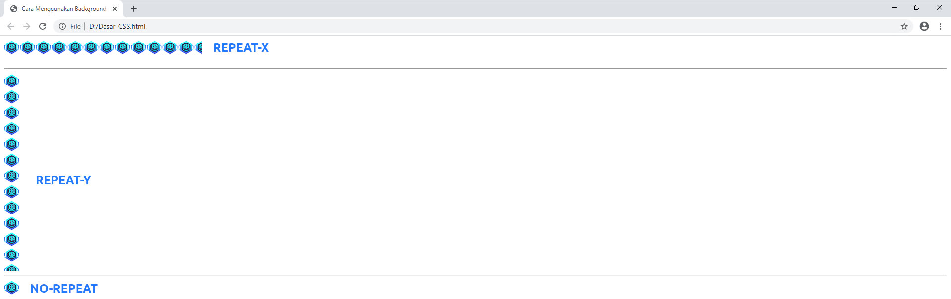Background Repeat CSS
