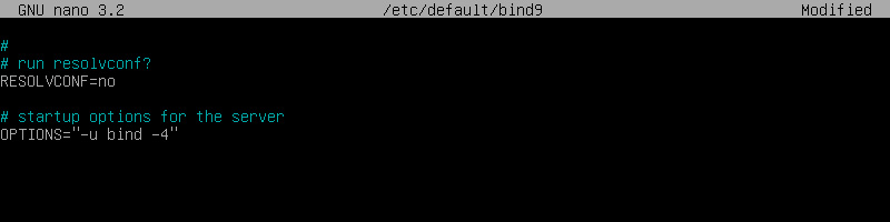 nano /etc/default/bind9