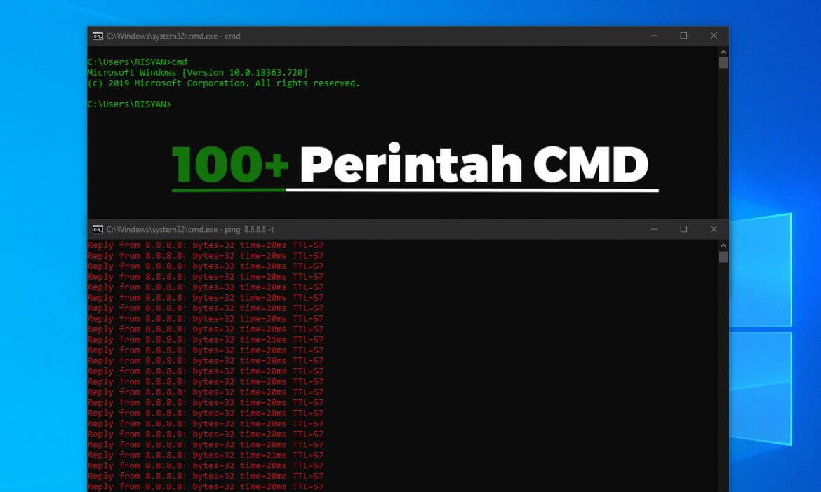 100+ Perintah CMD (Command Prompt) Lengkap