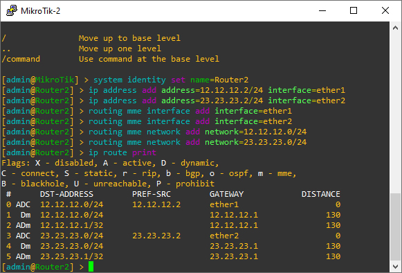 IP Router Print Konfigurasi MME