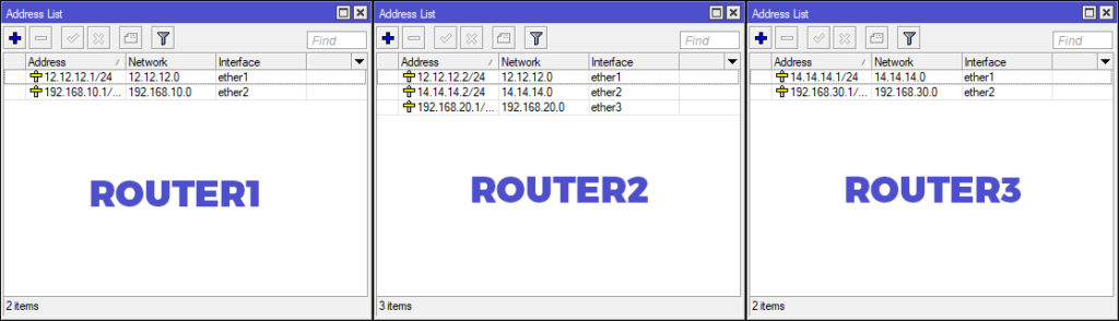 Konfigurasi IP Address Router MikroTik Winbox