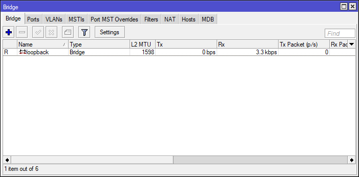 OSPF Bridge Loopback