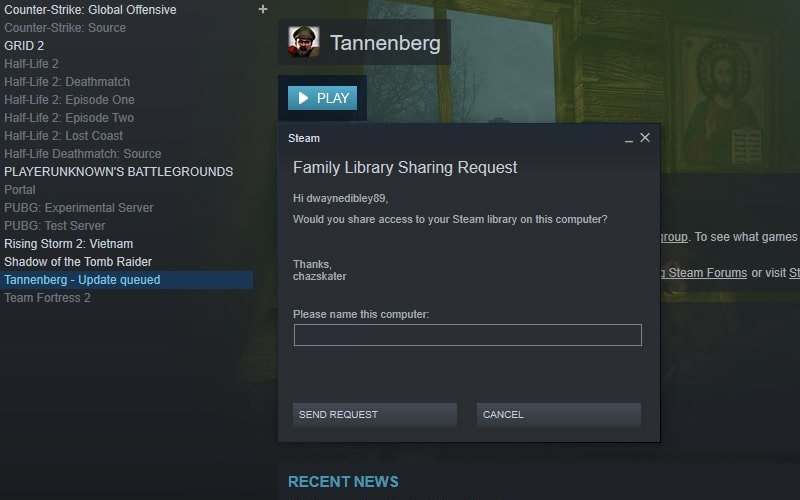 Request Access Steam-3