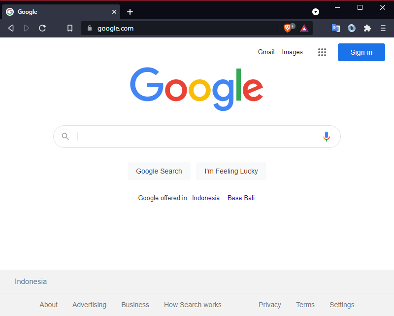 Gunakan Aplikasi Browser Lain