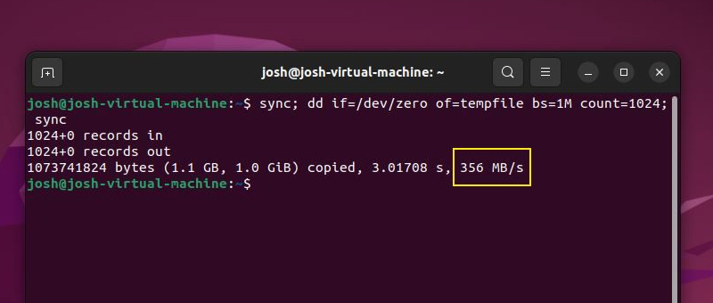 Cek Kecepatan SSD Di Linux Tanpa Program