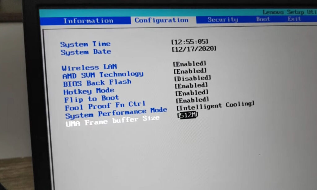 Cara Menambah VRAM 32MB Menjadi 128MB Di BIOS