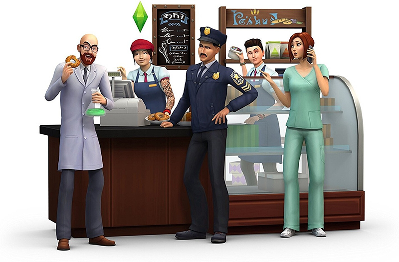 The Sims 4 Get to Work