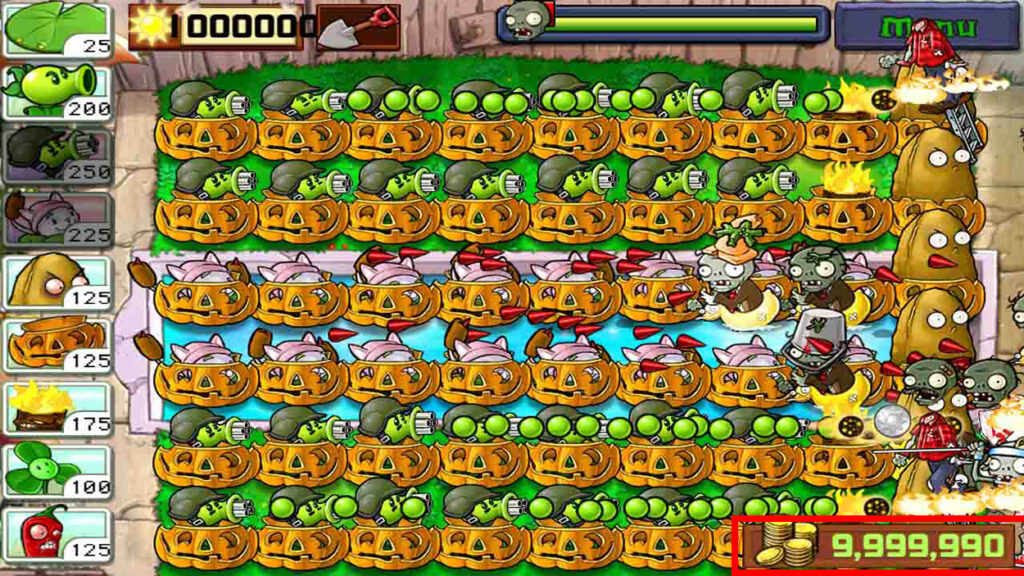Unlimited Coin Plants Vs Zombie